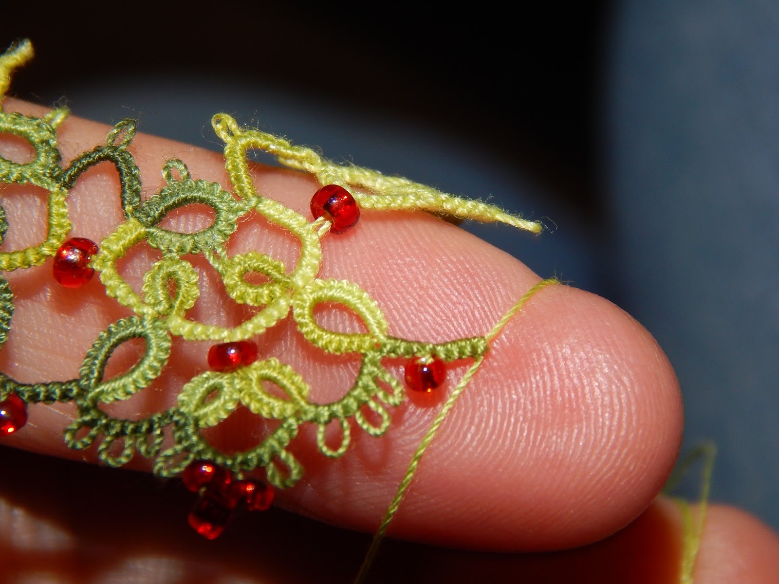 Carollyn's Tatting Blog Renulek's Wreath