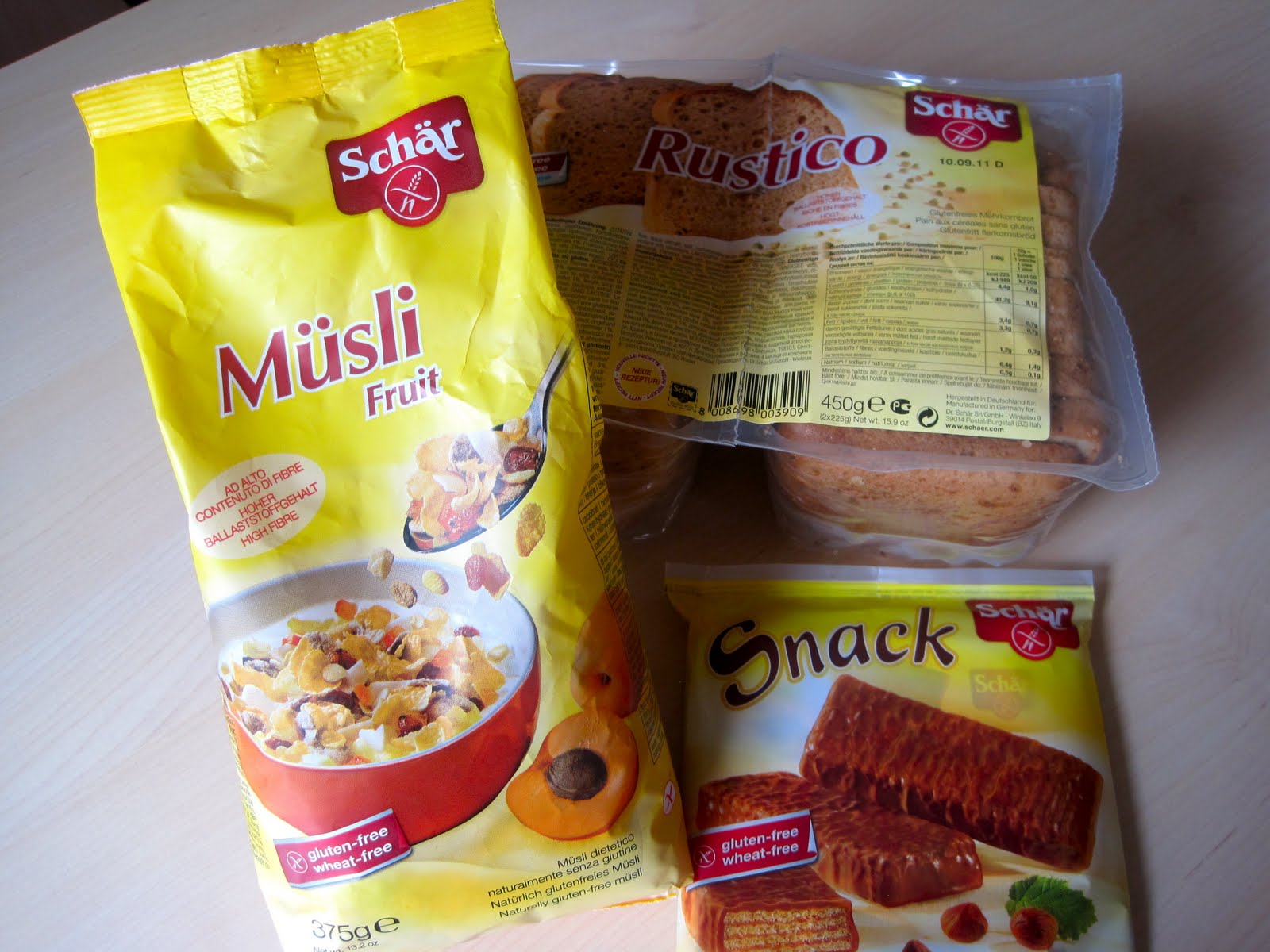 Delectably GlutenFree Gluten Free in Switzerland and Italy