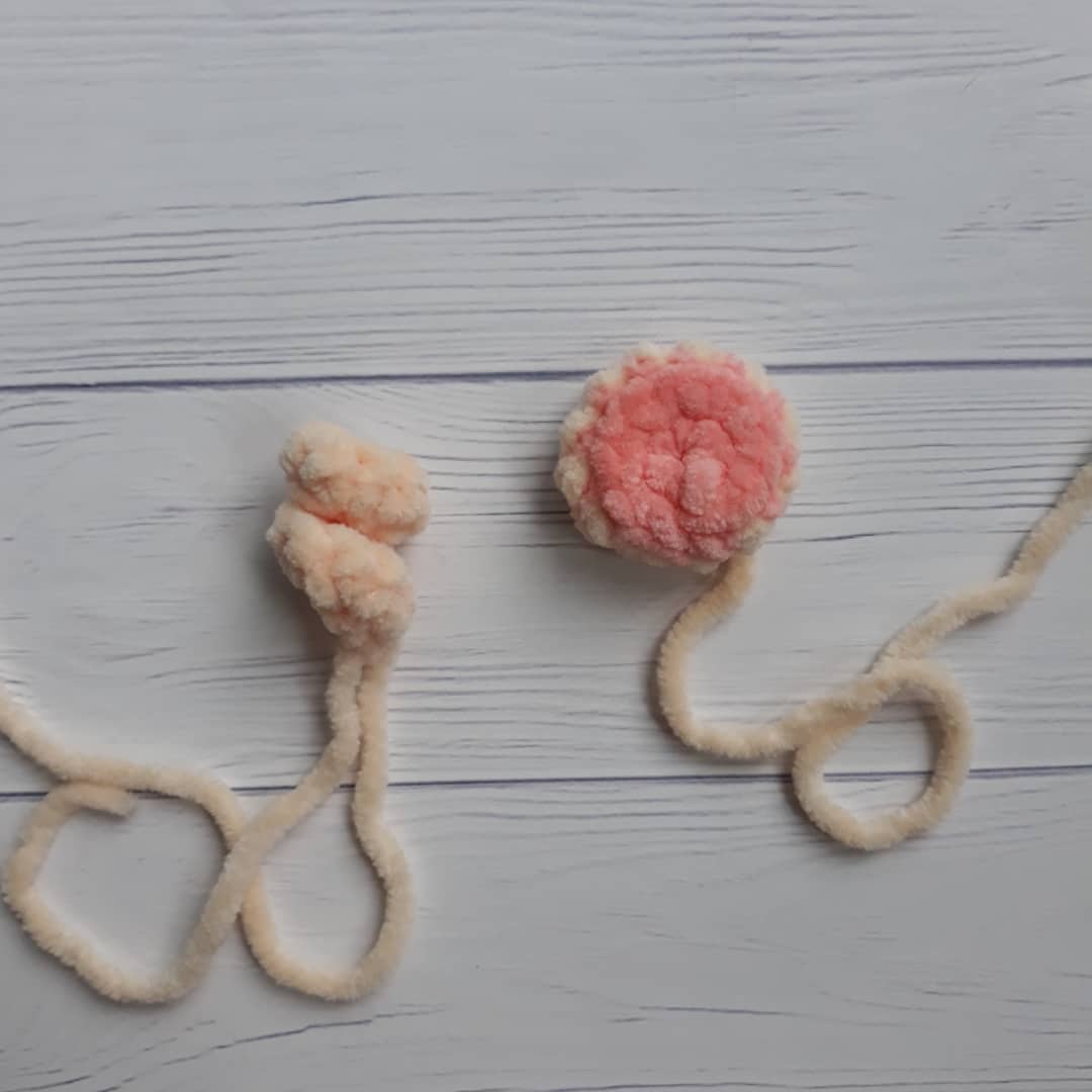 Свинка мастер-класс крючком: пятачок и хвост Свинка мастер-класс крючком