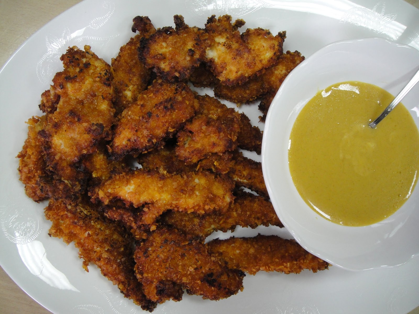 Maryam's Culinary Wonders 463. Cornflakes Chicken Strips