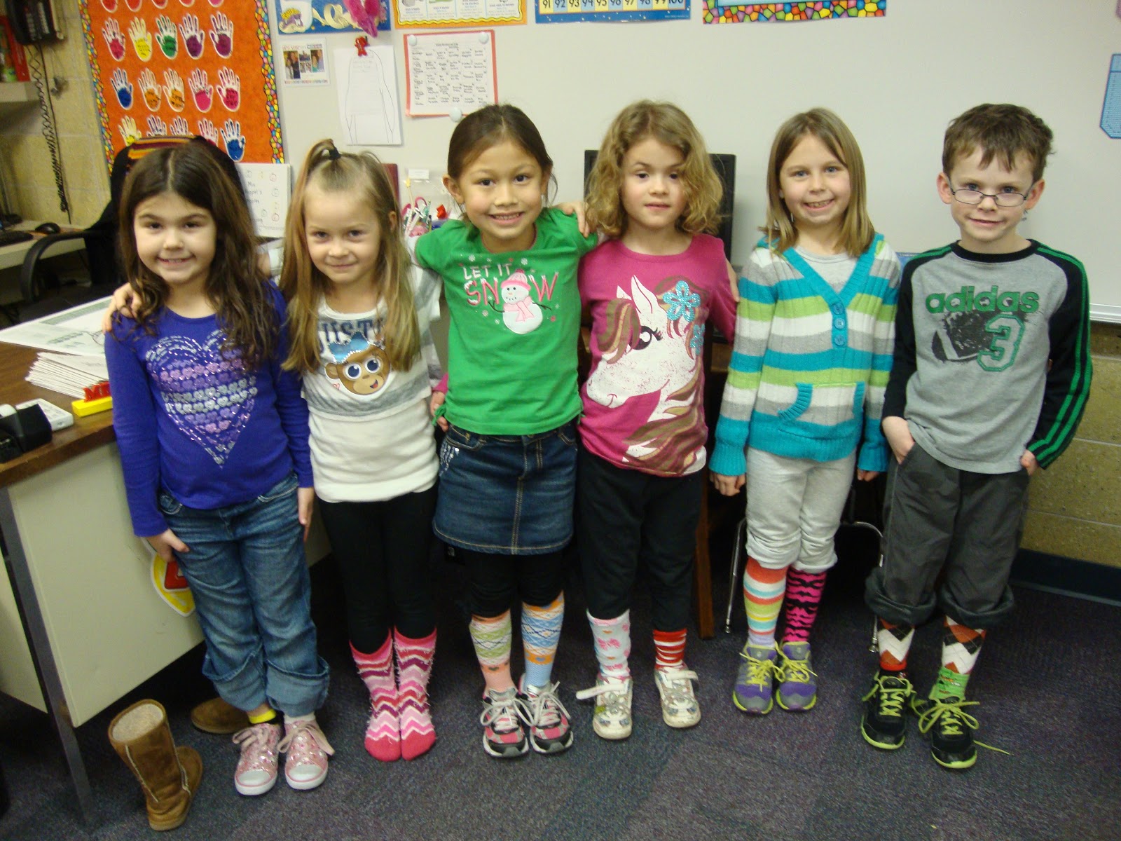 Mrs. Kappel Crazy Sock Day