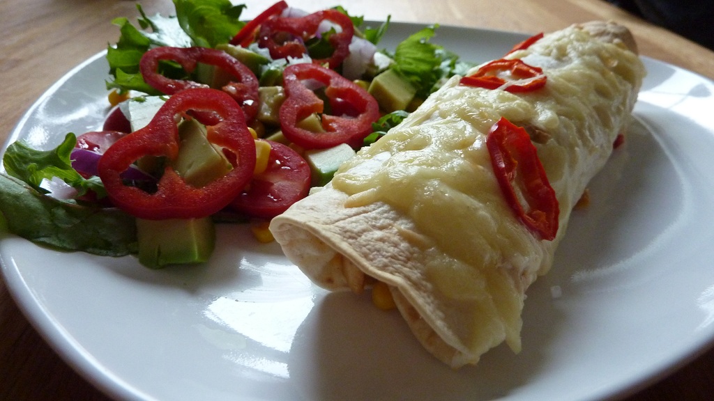 Mat med Suss Enchiladas med kyckling