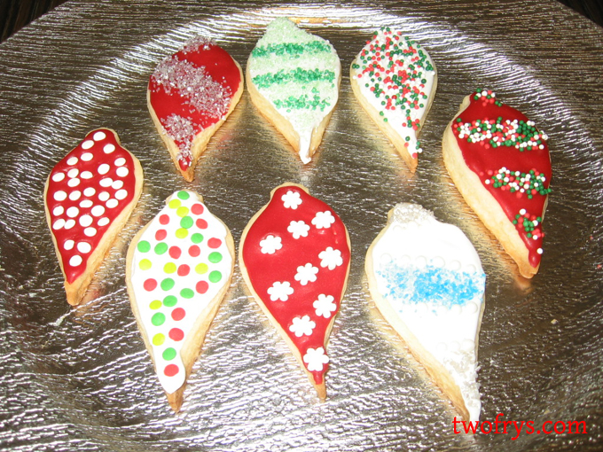 Two frys: christmas sugar cookies Two Frys: Christmas Sugar Cookies
