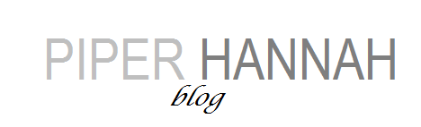 Piper Hannah Blog
