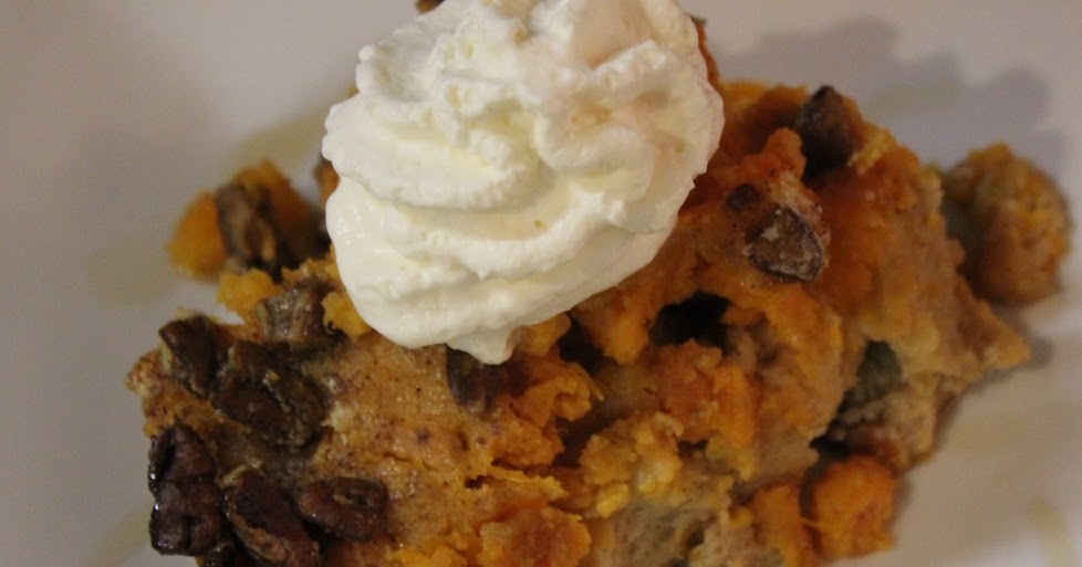 White Cedar Inn Today Sweet Potato Bread Pudding