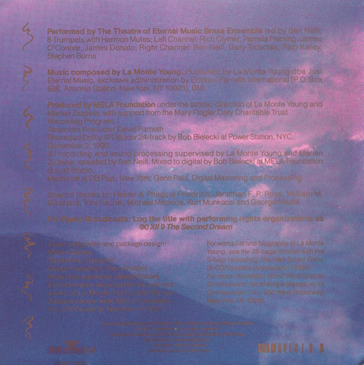 roots and traces: spurensicherung: la monte young - the second dream of the  high tension line stepdown transformer from the four dreams of china - 1962  / 1984 / 1990