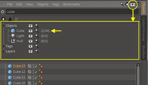 Exploring the Object Manager in C4D 09
