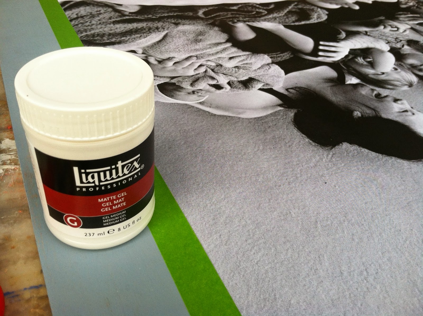 seeshellspace Wax On Wax Off Photo Transfer