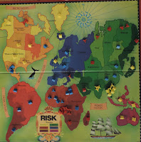 risk board during a game