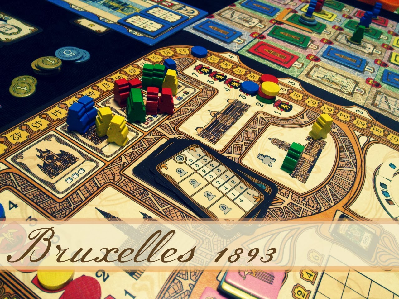ボードゲームガーデン ブリュッセル 1893/Bruxelles 1893【感想のみ】