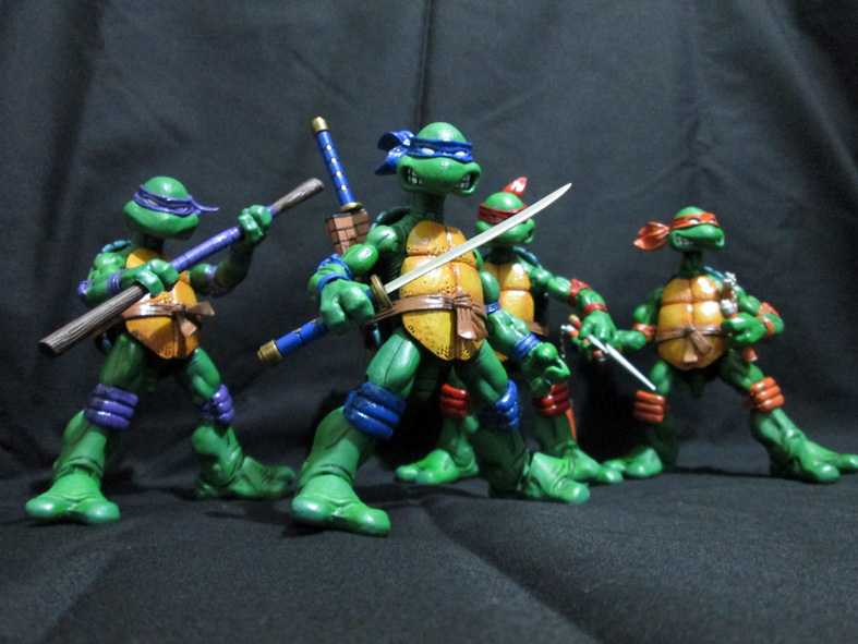 2008 neca ninja turtles