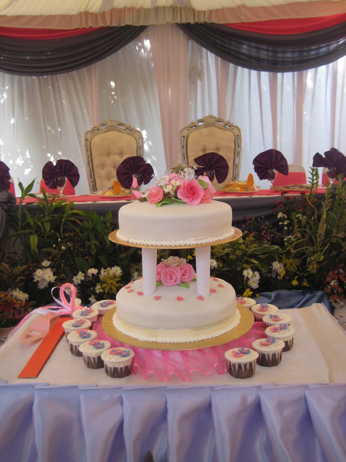 dsuehouse Ipoh KEK KAHWIN 2 TIER(FONDANT)