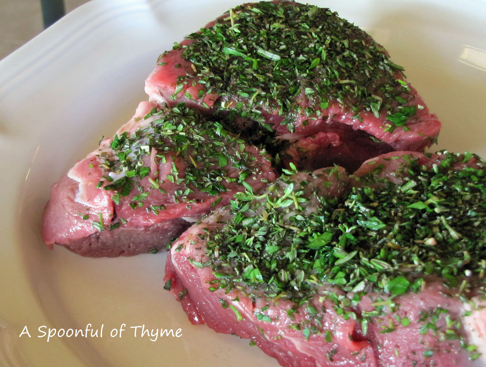 Beef Tenderloins with an Herb Crust