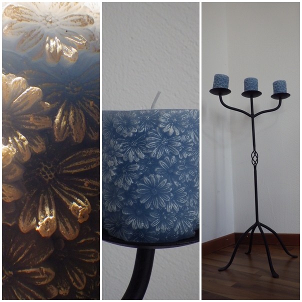 Romantischeslandleben: blaue sommer dekoration
