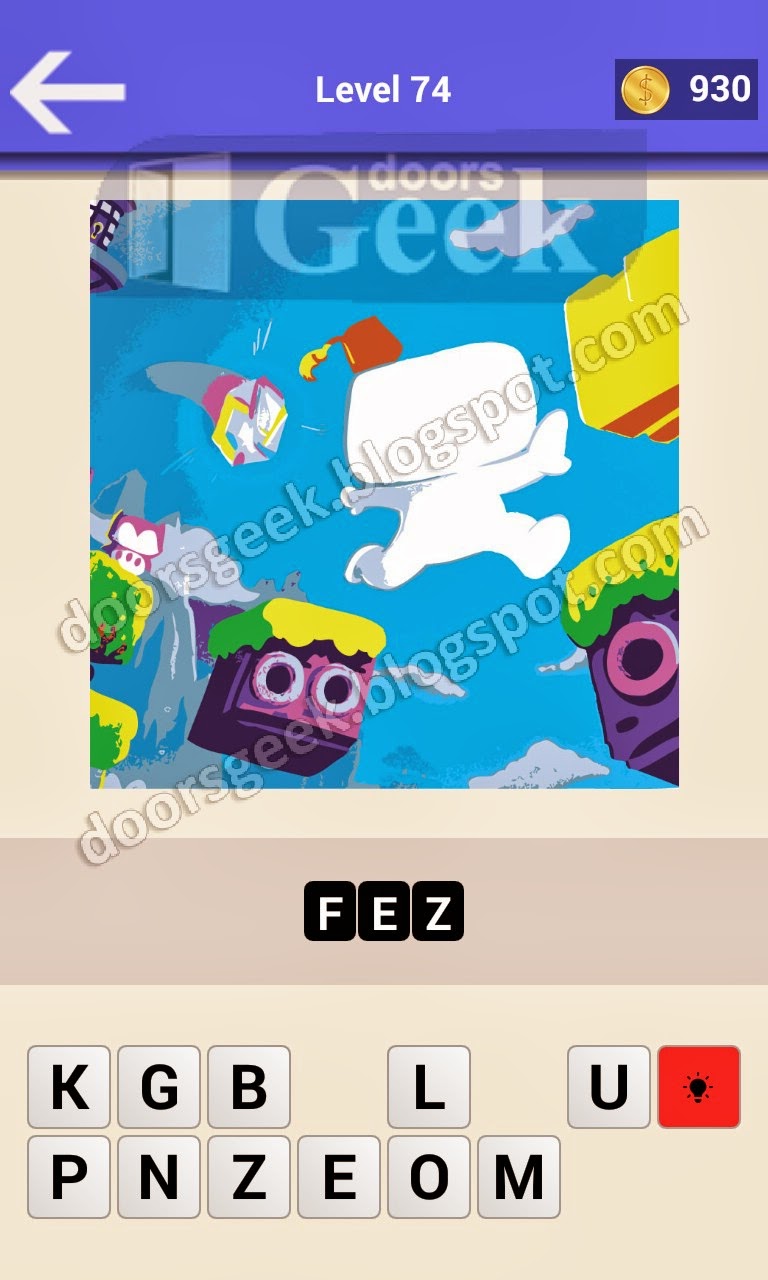 Guess the Game Quiz Level 74 Doors Geek