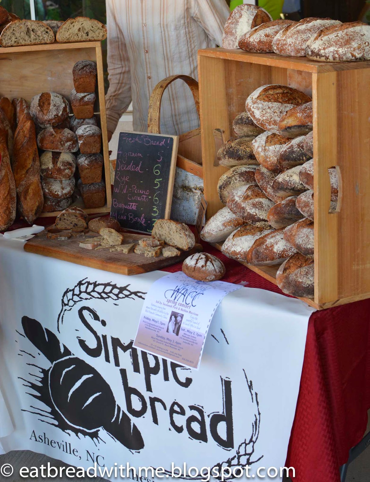 Eat Bread With Me Asheville Artisan Bread Festival