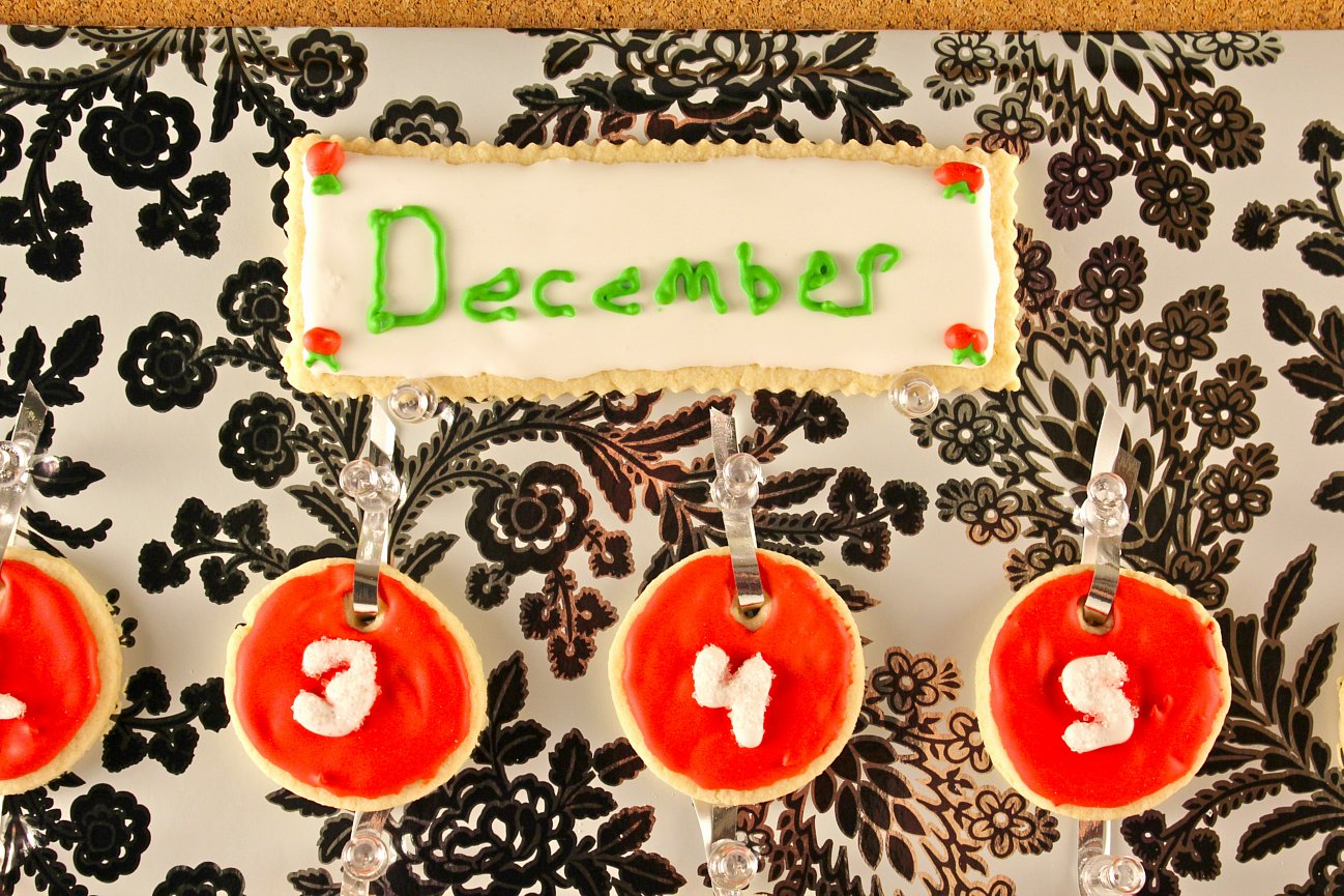 SPCookieQueen Winter Survival Cookie Calendar