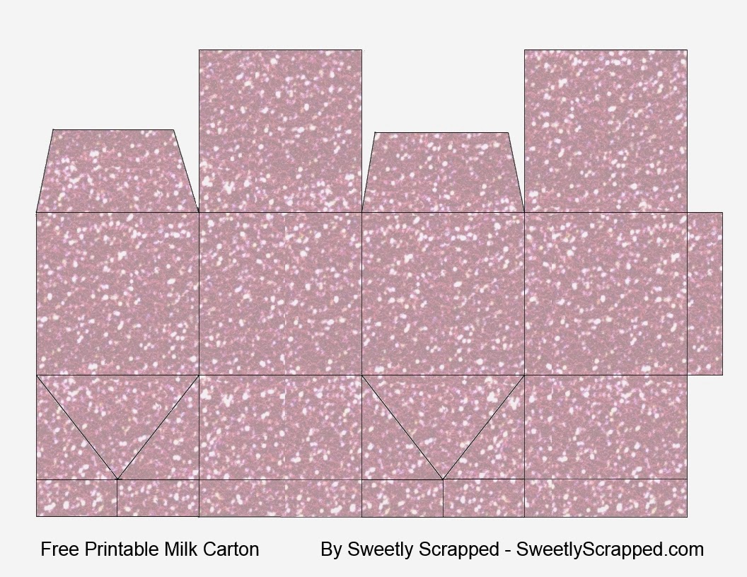Sweetly Scrapped: --Free-- Printable Milk Carton Packaging...