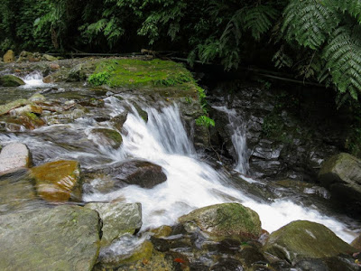 Wufengchi Second Stage Waterfall in Yilan Taiwan