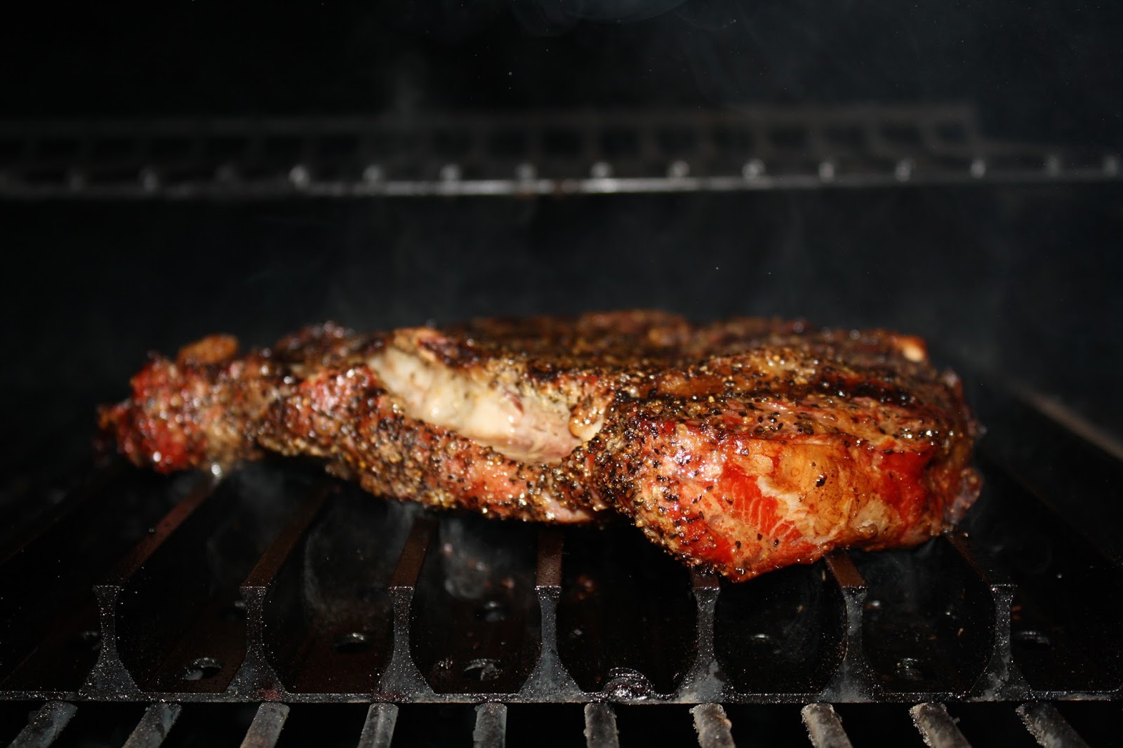 RobCooks Rib Eye Steak The Reverse Sear Method
