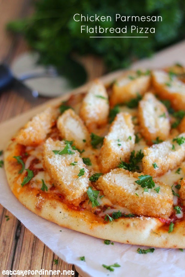 Eat Cake For Dinner Chicken Parmesan Flatbread Pizza