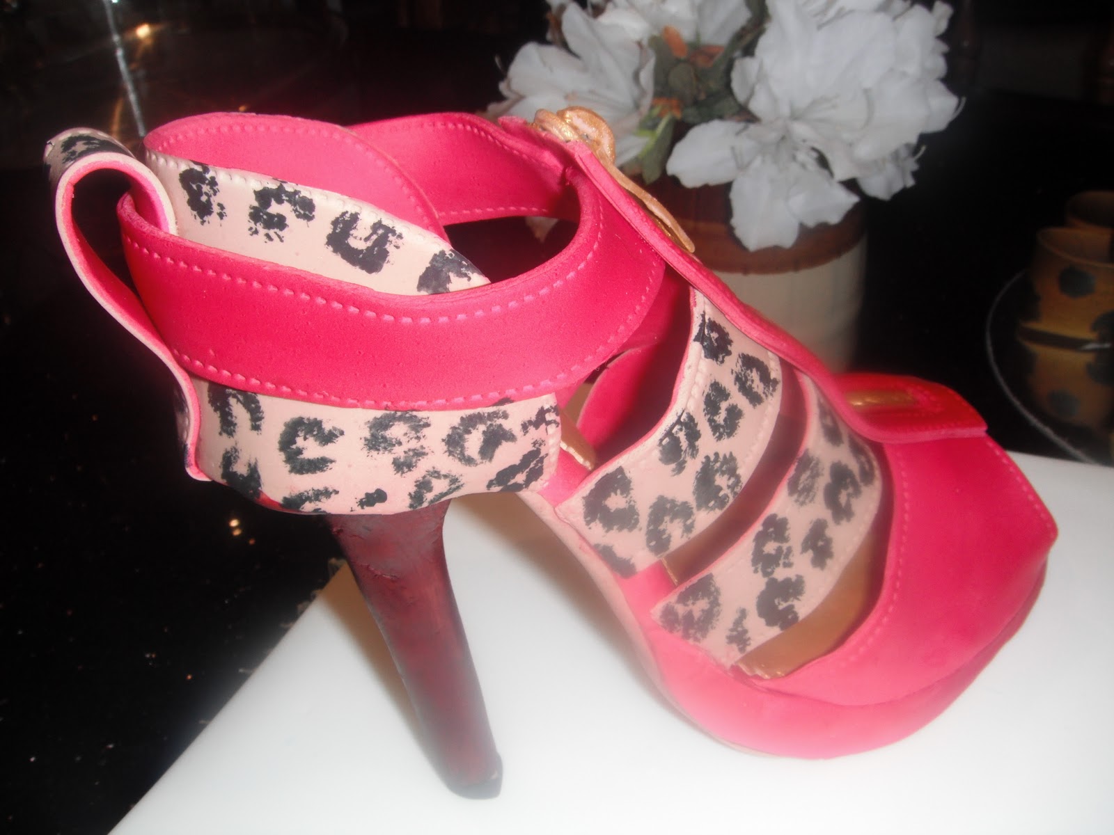 Luciene Gum Paste Stiletto Sugar Shoes