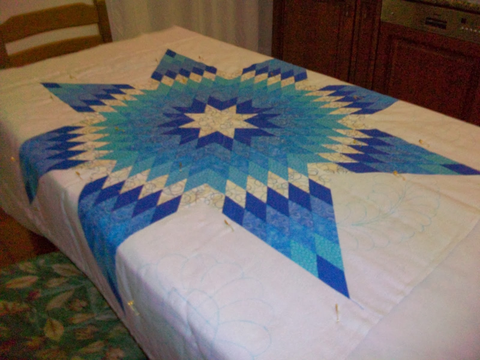 cuori e stoffe stella di Betlemme