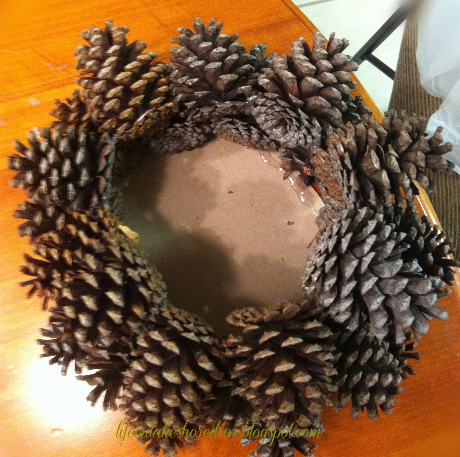 Pine Cone Tree Tutorial Life on Lakeshore Drive