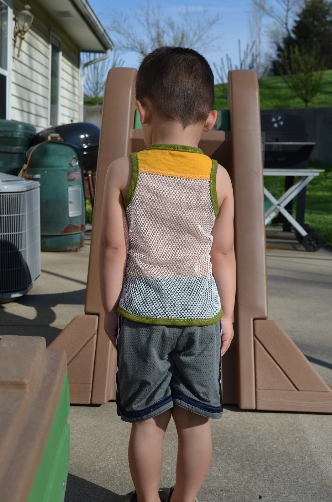 Kids Clothes Week day 3 mesh tank top