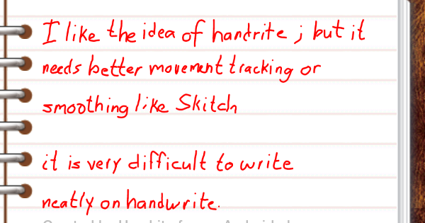 does evernote support handwritten nots does evernote support handwritten nots