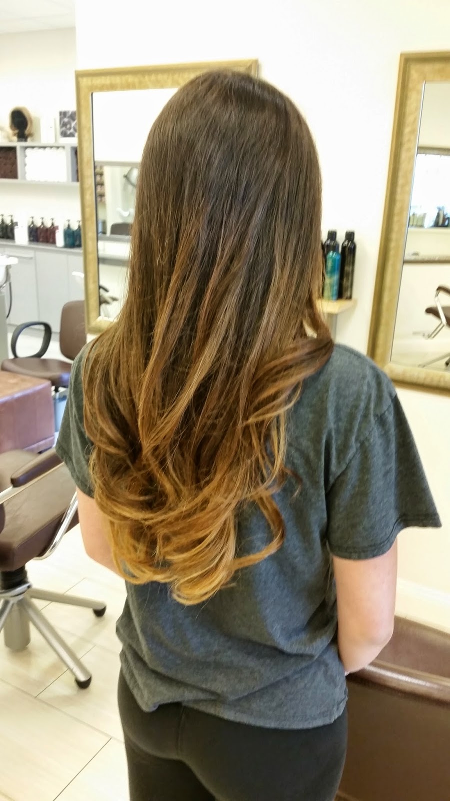 Mari the Blog Summer to Fall Color Look Ombre Highlight