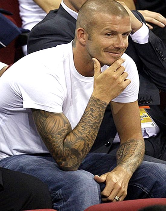 Favorite Celebrity Tattoo Design David Beckham celebrities for our fashion