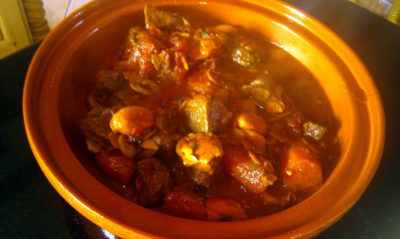 Serena's Medium Rare Moroccan Lamb Tagine