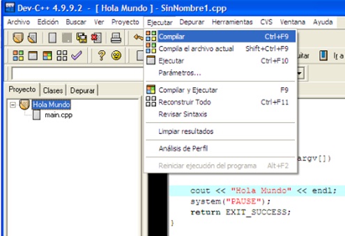 Como crear un ejecutable en dev c++ Como crear un ejecutable en dev c++