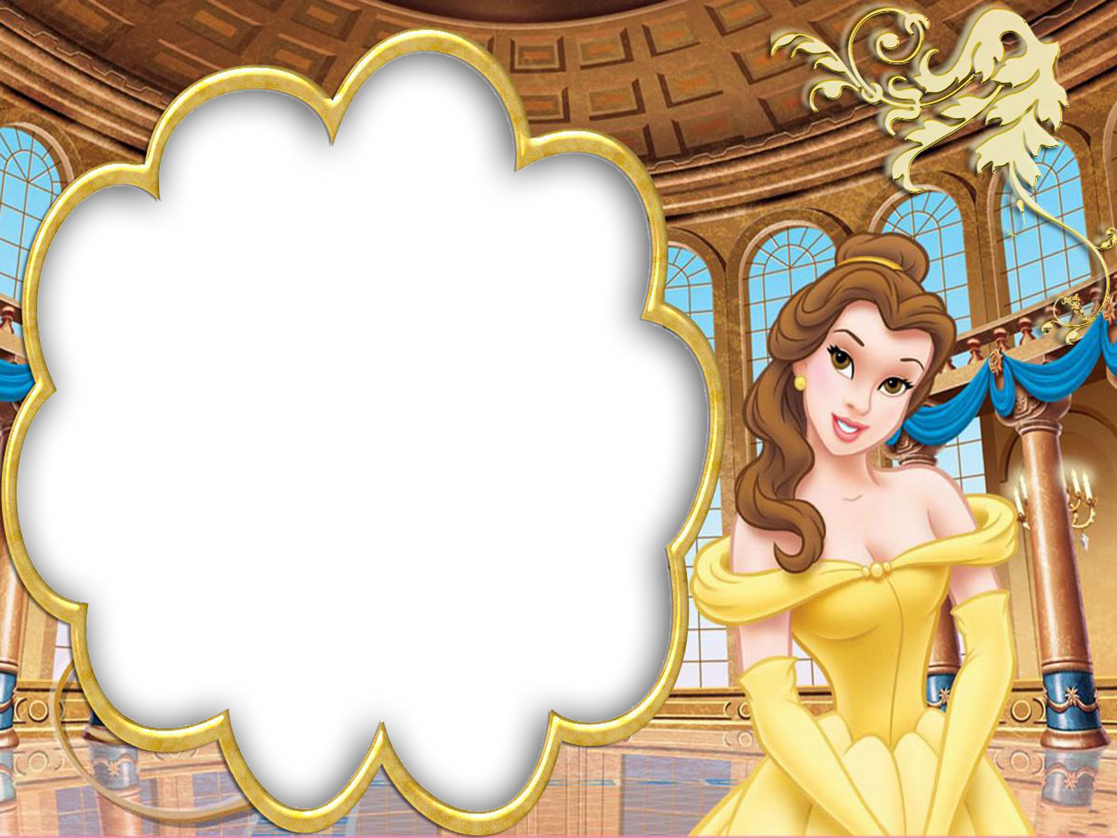 Templates, cliparts and more: Disney Princesses Frames