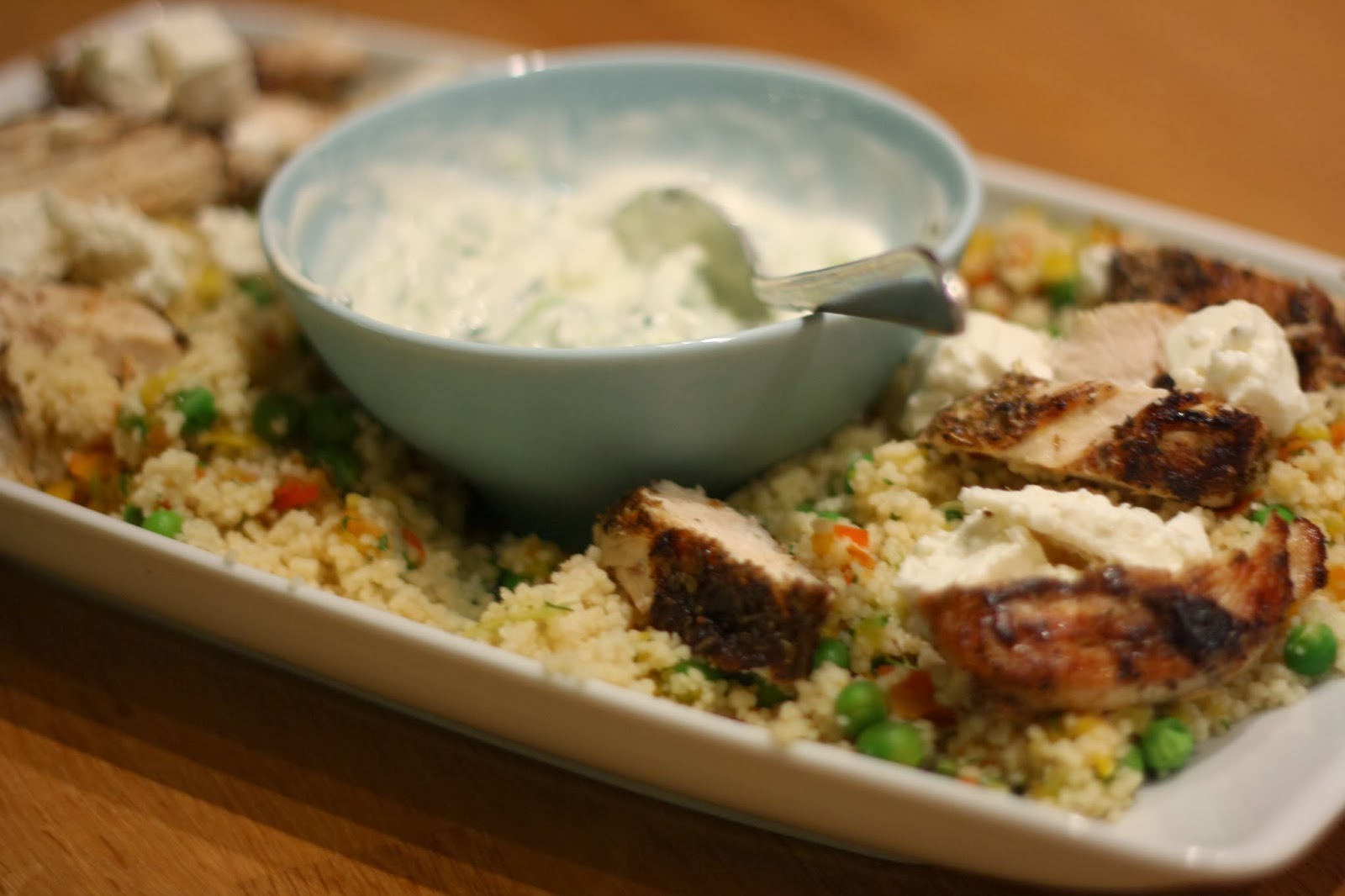 HALF A POT OF CREAM Jamie Oliver's Greek Chicken with Herby Vegetable