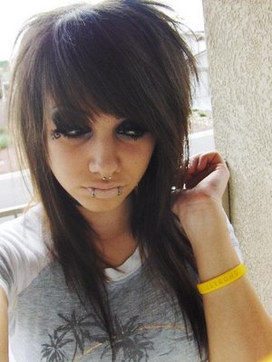 hairstyles for girls with thick hair. emo hairstyles for girls with