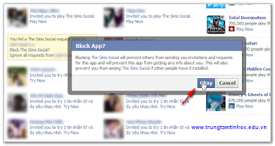 chặn lời mời ứng dụng Facebook chặn lời mời ứng dụng Facebook
