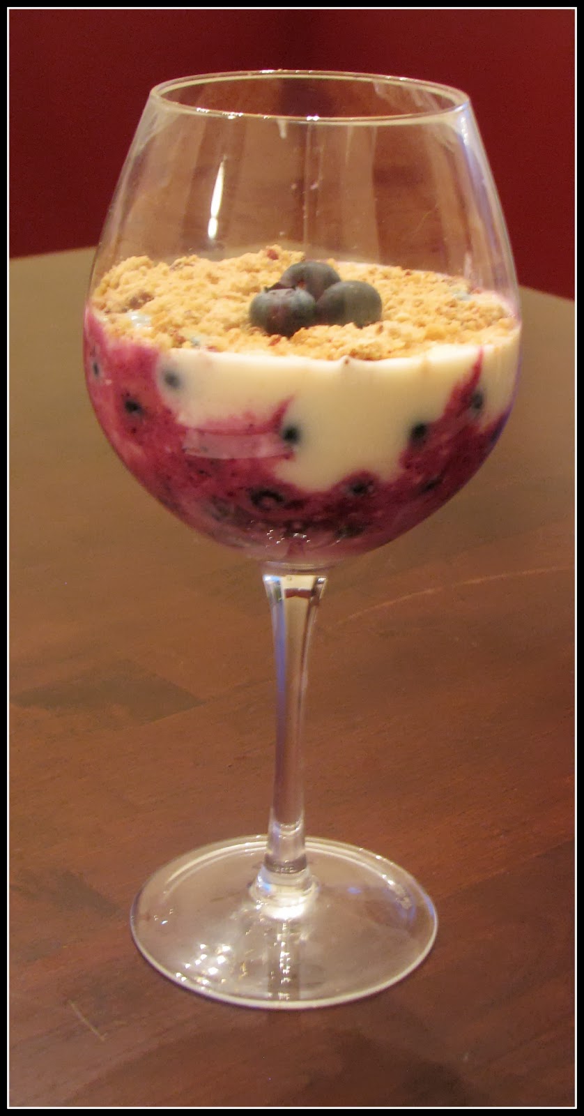 A Tribute to Cooking Blueberry Yogurt Parfait