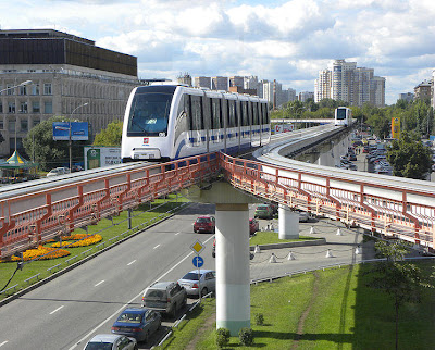 Monorail di Moscow, Rusia