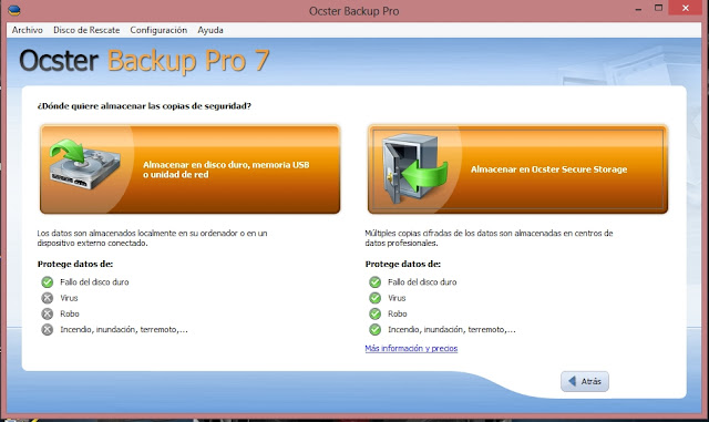 Ocster Backup Pro v7.10 Final Español 2013 Ocster Backup Pro v7.10 Final Español 2013