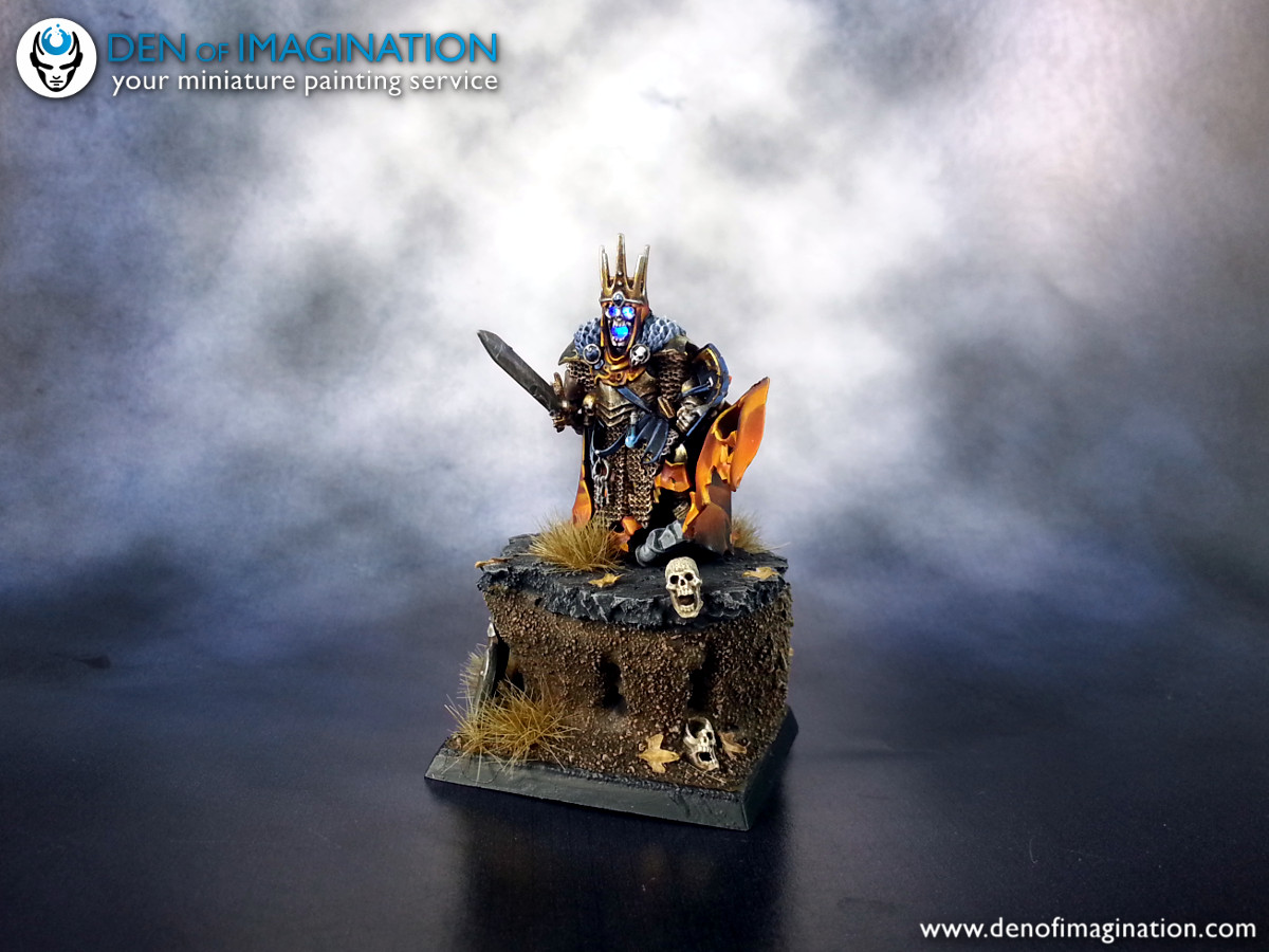 The Wight King DEN OF IMAGINATION Miniature Painting Service