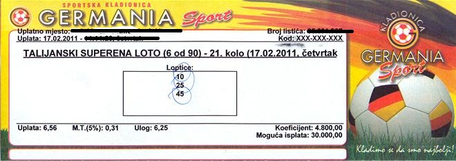 Loto Brojevi