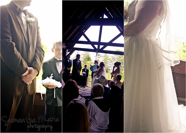 wedding ceremony in children's chapel