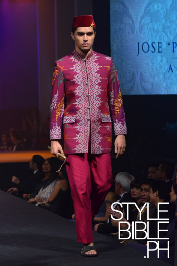 male filipiniana attire