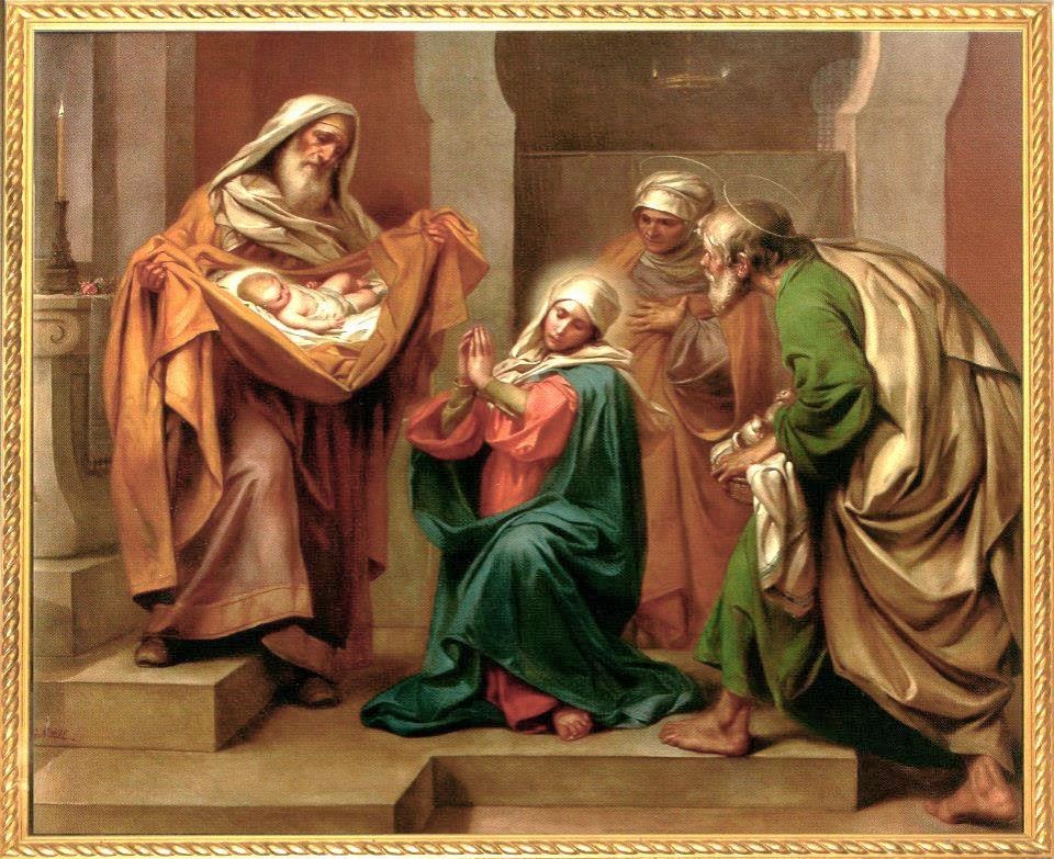 Lessons from the presentation of jesus in the temple picture