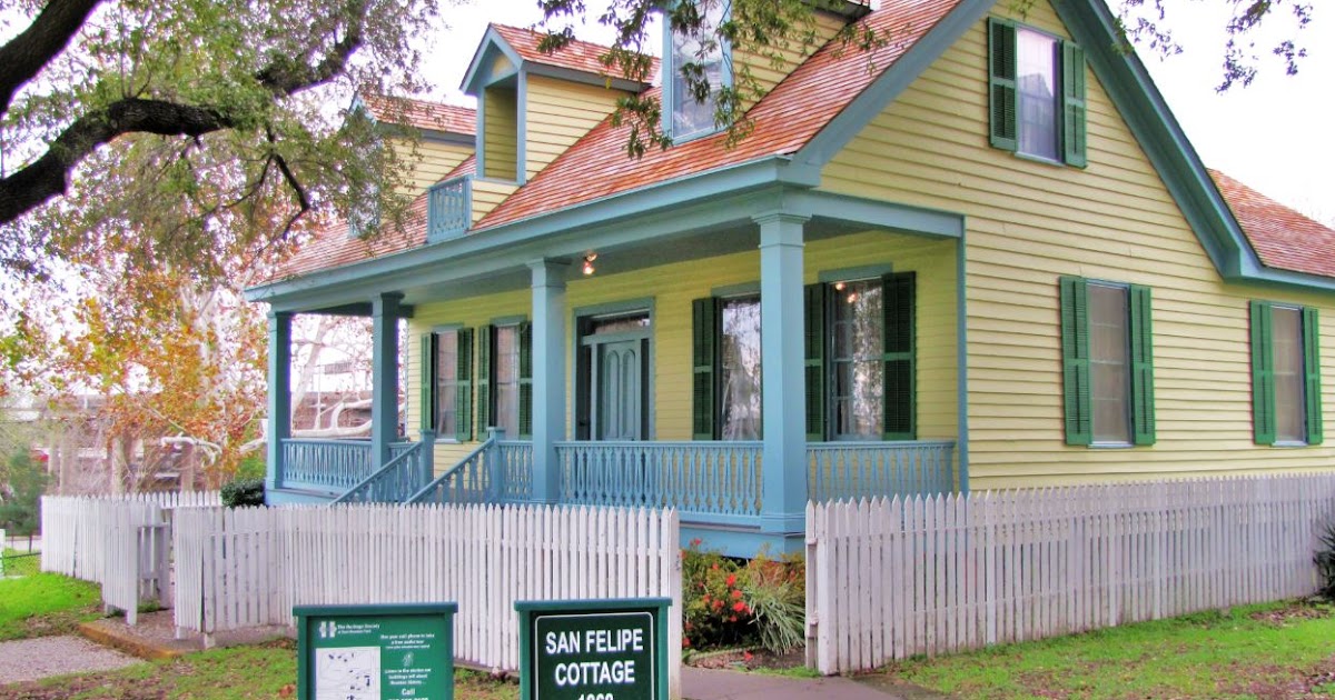 Houston in Pics San Felipe Cottage at Sam Houston Park
