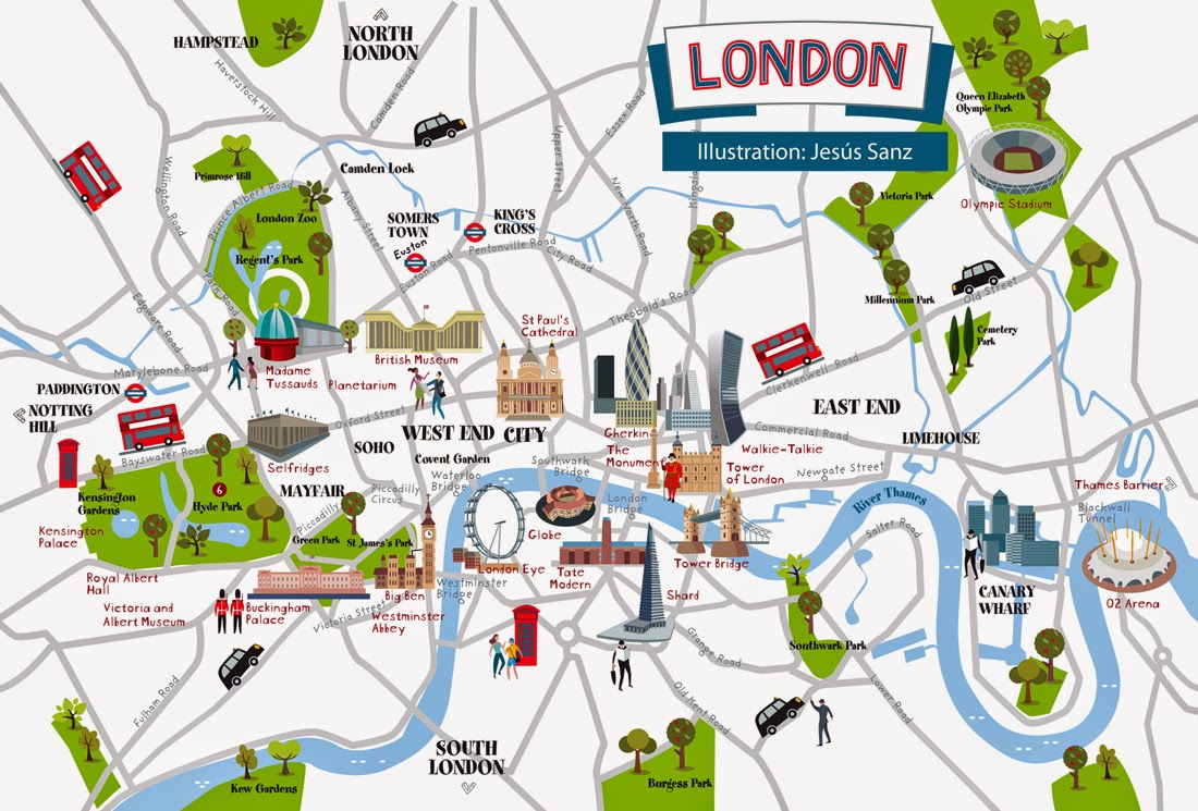 Londres Mapa