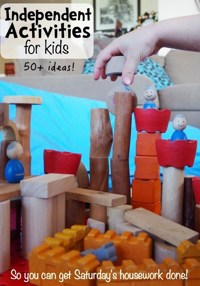 50 Block Games Activities for Kids