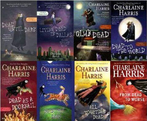 Eight Bookcases The Sookie Stackhouse Series By Charlaine Harris